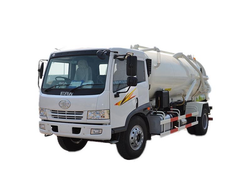 FAW J5K 4X2 sewage suction truck