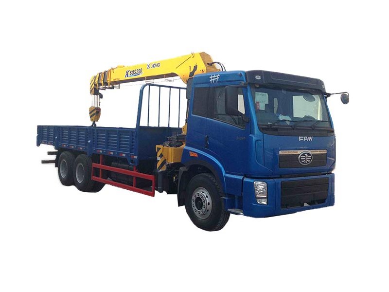 FAW New J5P 6X4 truck crane