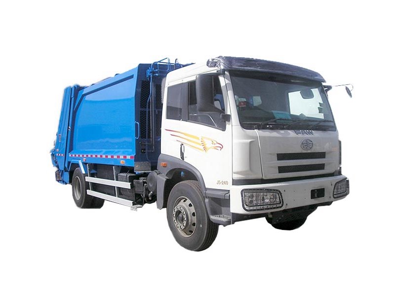 FAW J5M 10~12cbm compressed garbage truck