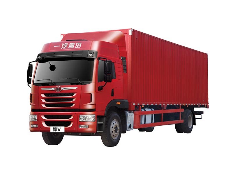   FAW HANV 4X2 closed box truck