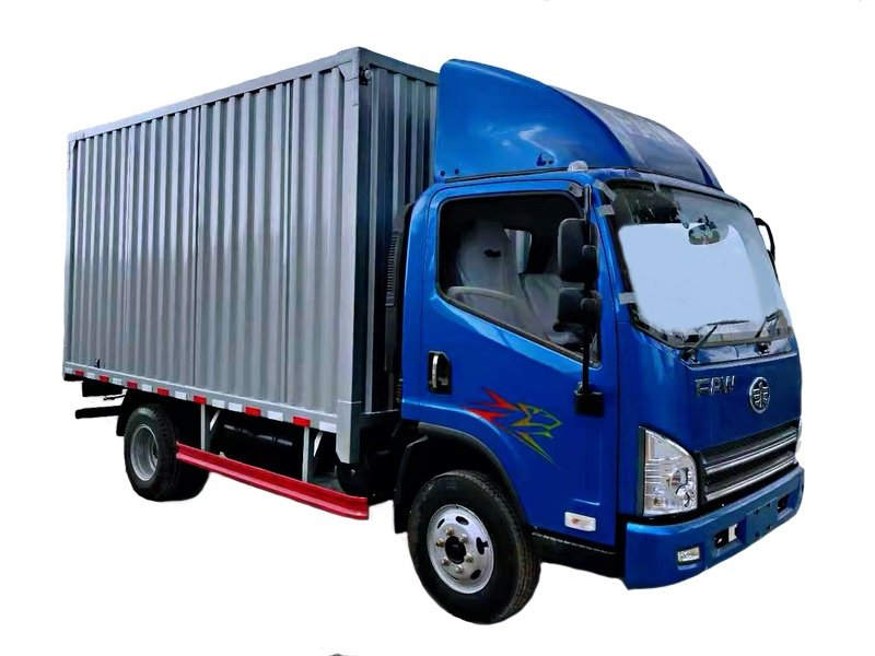 FAW 3~5 tons light closed box truck